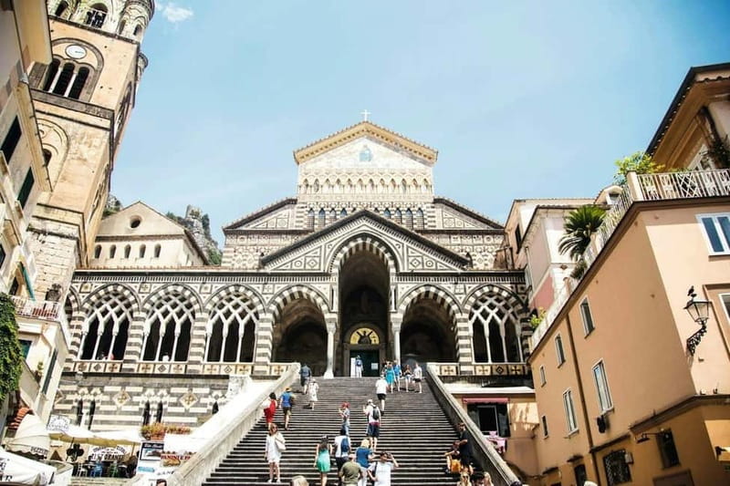 From Sorrento: Amalfi Coast Guided Bus Tour and Ferry Ride - The coastal road and the first views of Positano