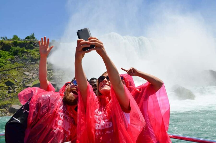 From Toronto: Niagara Falls Bus Tour with Boat Cruise - Skylon Tower for the broad view