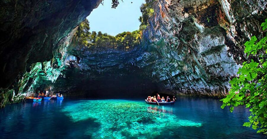 From Zakynthos: Kefalonia Island Full Day Tour by Bus & Boat - Melissani Lake, where sunlight changes the water