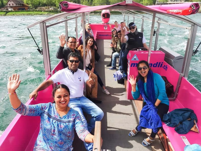 From Zurich: Rhine Falls Coach Tour with Entry Tickets - Arriving at Laufen Castle and the waterfall