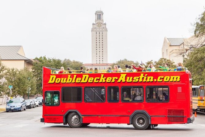 Full-Day Double Decker Austin Hop On Hop Off Sightseeing Tour - Practical booking and cancellation advice