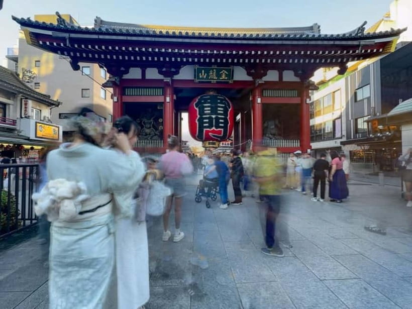 Full Tokyo: Meiji Shrine, Imperial Palace, Asakusa & Skytree - Two hours in Asakusa and Senso-ji Temple