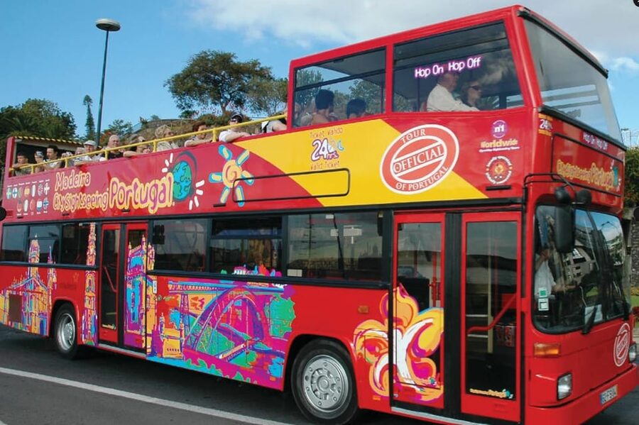 Funchal: City Sightseeing Hop-On Hop-Off Bus Tour - Riding the Red Route from the marina