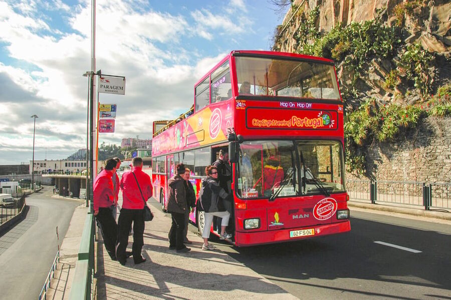 Funchal: City Sightseeing Hop-On Hop-Off Bus Tour - Praia Formosa, Lido, and the western hotel district