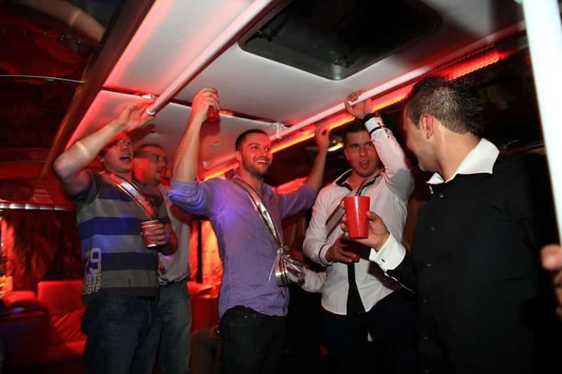 Gdańsk: 1-Hour Private Party Bus with Vodka Package - Key points at a glance