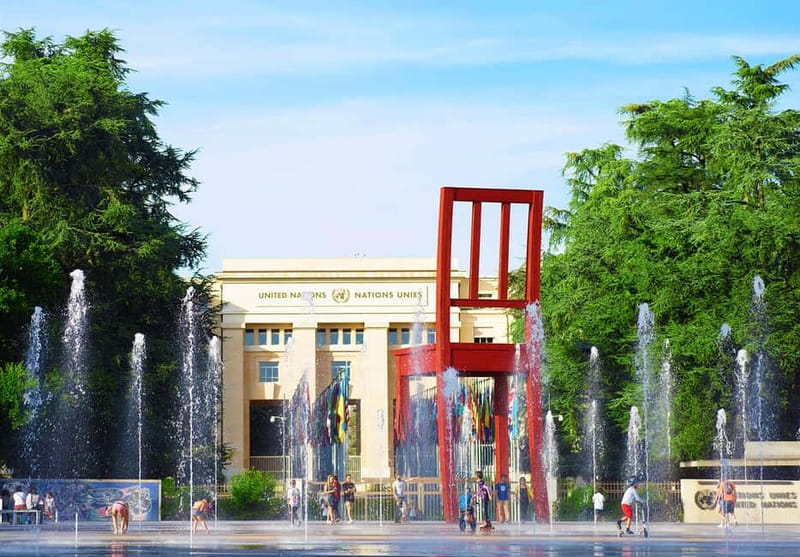 Geneva: Open-Top Sightseeing Bus Tour - Geneva’s International District and the United Nations