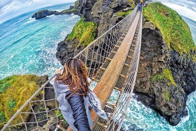 Giant's Causeway Tour from Belfast - Luxury Bus + Castles Tour - Portaneevy viewpoint and the rope bridge question