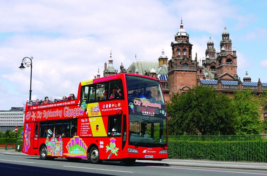 Glasgow: City Sightseeing Hop-On Hop-Off Bus Tour - From the Barras to Glasgow Green
