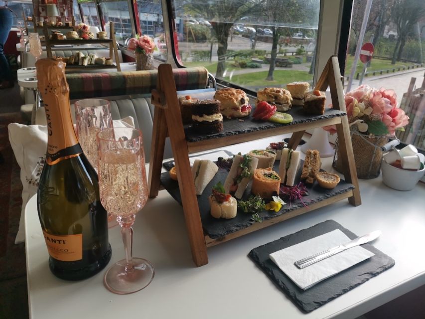 Glasgow: Vintage Bus Tour with Afternoon Tea or Gin - Afternoon tea that is more than cake
