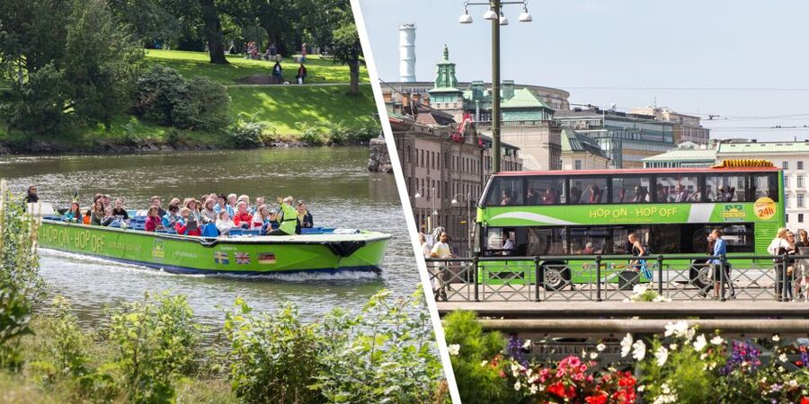 Gothenburg: 24 Hour Hop On–Hop Off Bus and Boat Tour - Seeing Gothenburg from two different angles