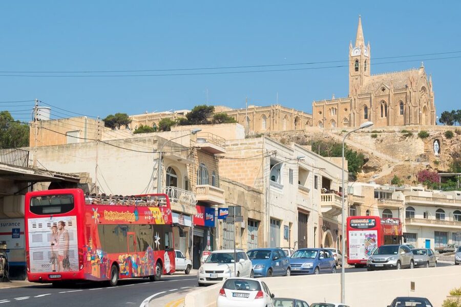 Gozo: City Sightseeing Hop-On Hop-Off Bus Tour - Mgarr Harbor, Fort Chambray, and the first views