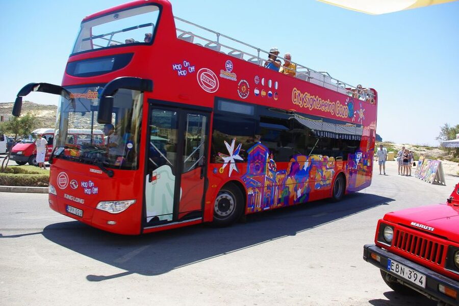 Gozo: City Sightseeing Hop-On Hop-Off Bus Tour - The purple route through Xewkija and Victoria