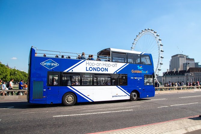 Gray Line London Hop-On Hop-Off Bus Tour with Optional Cruise - Commentary, Wi-Fi, and the open-top view