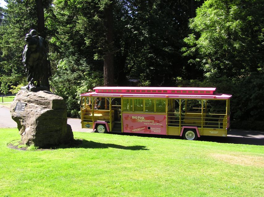 Gray Line Pink Trolley 2-Day Hop-On Hop-Off Tour Ticket - South Park and the city’s green side