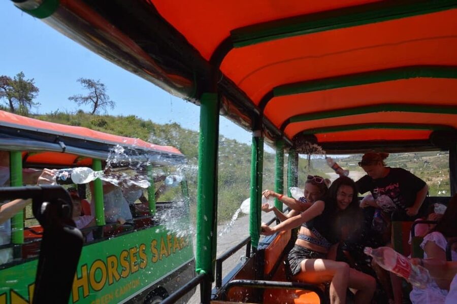 Green Canyon by Cabrio Bus w/ Boat Tour & Lunch from Alanya - Lakeside lunch with several ways to spend your free time