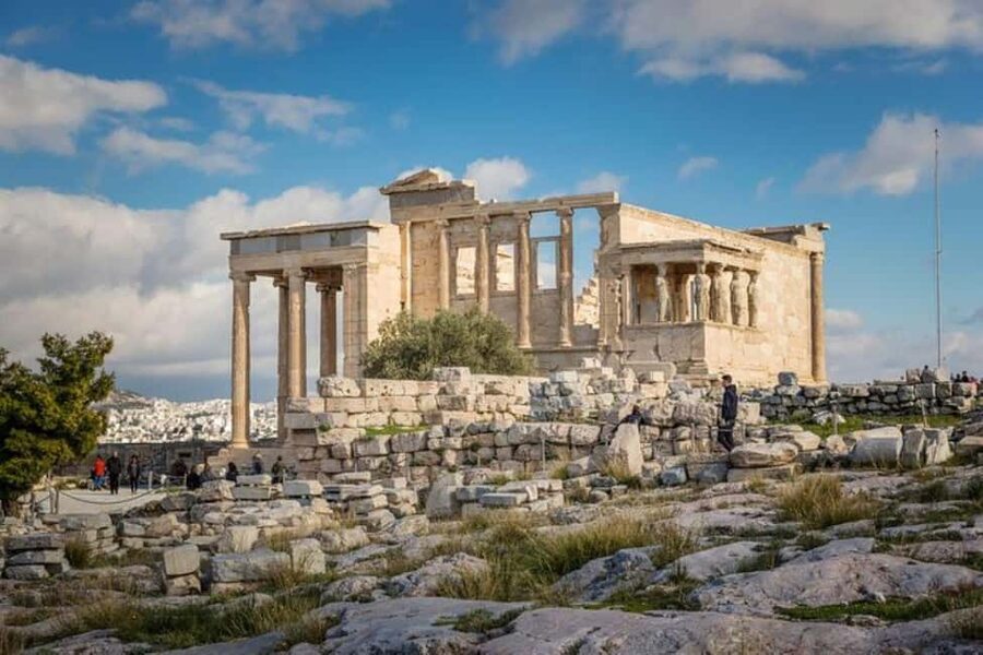Guided walking tour of Acropolis with bus city tour - Paying for the Acropolis separately