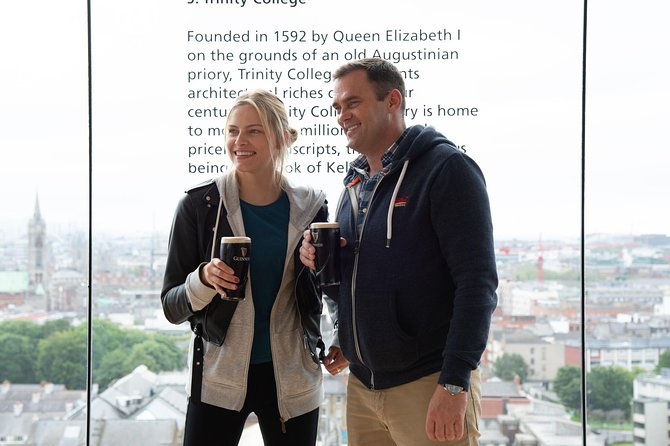 Guinness Storehouse Ticket and Big Bus Dublin Hop-on Hop-off Tour - Stops 1 to 8: central Dublin and college life