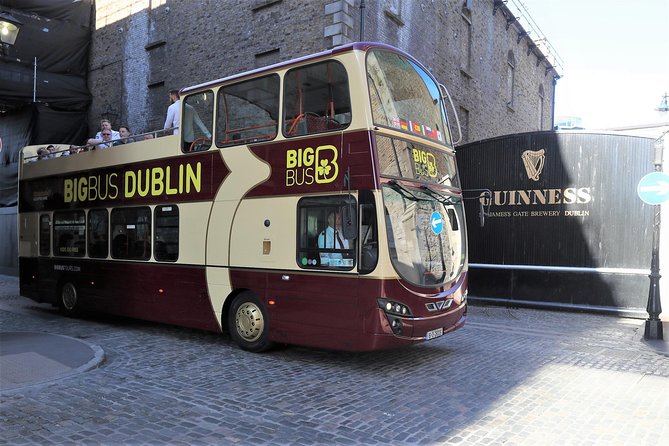 Guinness Storehouse Ticket and Big Bus Dublin Hop-on Hop-off Tour - Riding the full Dublin loop first