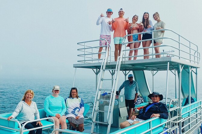 Half Day Double Decker Pontoon Boat Rental from Okaloosa Island - Price and what the $495 rental buys you