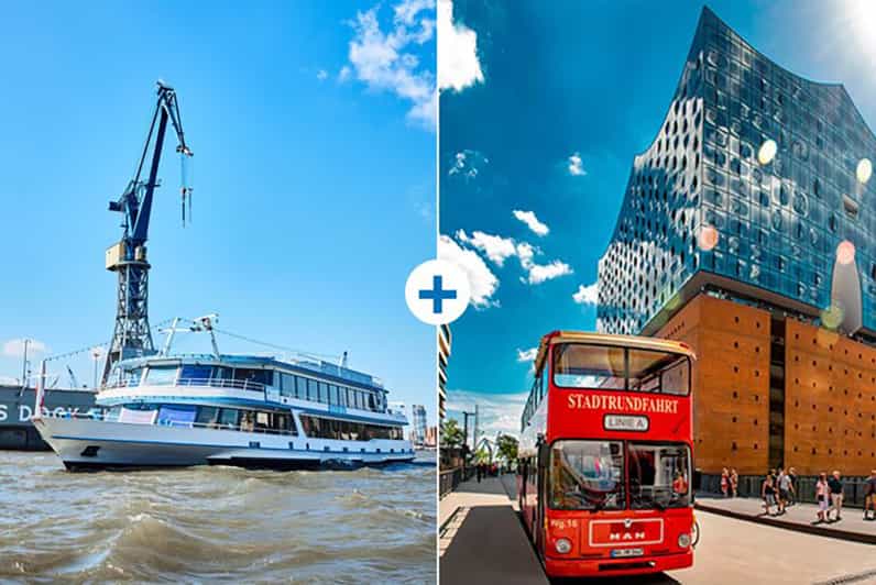 Hamburg: Harbor Cruise and Bus City Hop-On Hop-Off Tour - How to plan the one-day combination