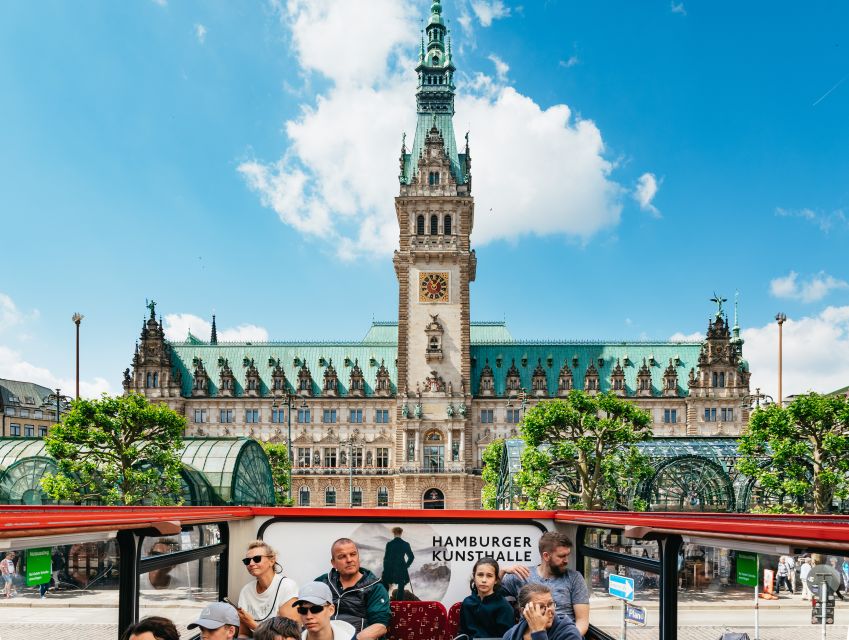 Hamburg: Line A Sightseeing Hop-On Hop-Off Bus Tour - Seating, weather, and the pace of the ride