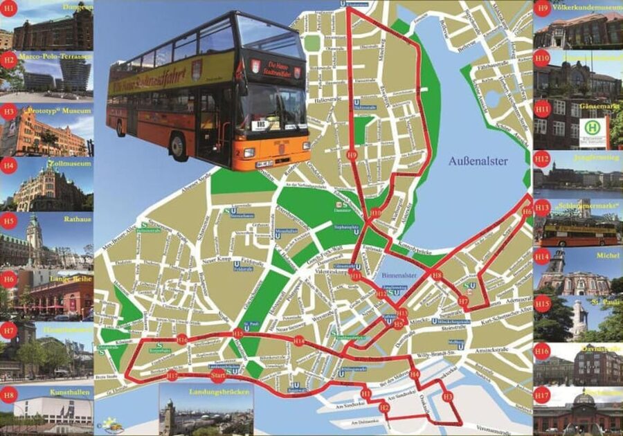 Hamburg : Line G Hop-On Hop-Off Sightseeing Tour - Why this bus tour works well in Hamburg