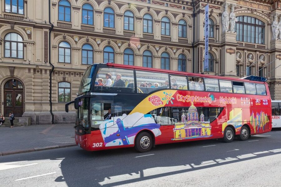 Helsinki: City Sightseeing Hop-On Hop-Off Bus Tour - Olympia Terminal, Kaivopuisto, and Eira