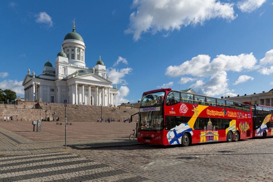 Helsinki: City Sightseeing Hop-On Hop-Off Bus Tour - Flea Market, Bulevardi, and Helsinki’s design side