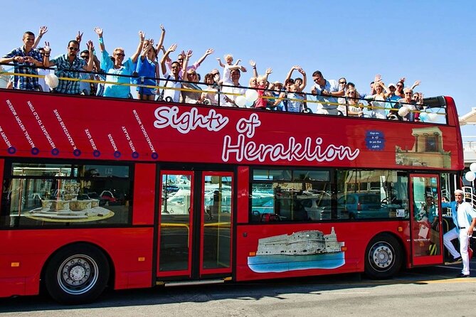Heraklion Hop-On Hop-Off Bus Tour - The blue Ammoudara route and coastal resorts