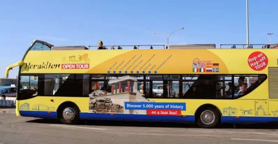 Heraklion: Hop-on Hop-off Open Top Bus Sightseeing Tour - A practical way to see Heraklion in 48 hours