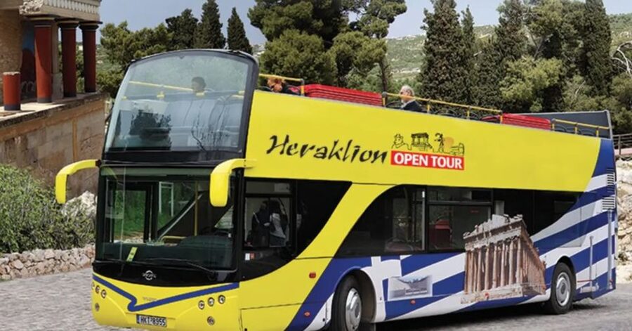 Heraklion: Hop-on Hop-off Open Top Bus Sightseeing Tour - The Venetian Walls and Jesus Gate
