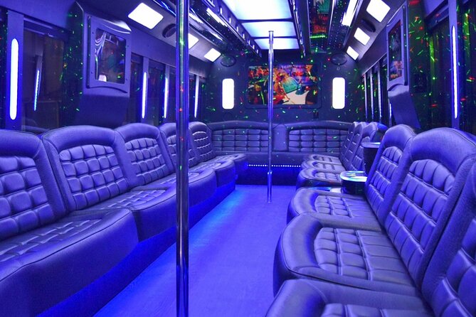 Hip Hop Pool Tour with Party Bus in Las Vegas - Marquee Day Club at The Cosmopolitan