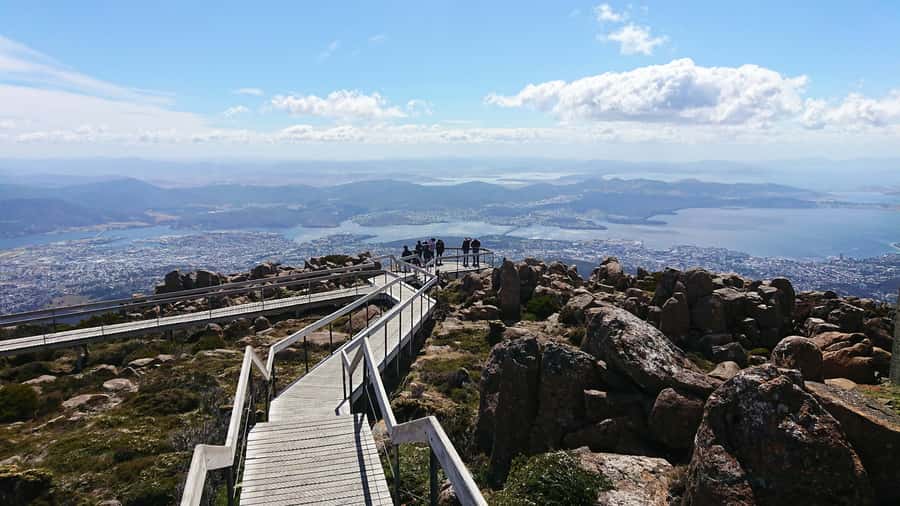 Hobart: kunanyi/Mt Wellington Explorer Bus Pass - Fern Tree: the first walking option