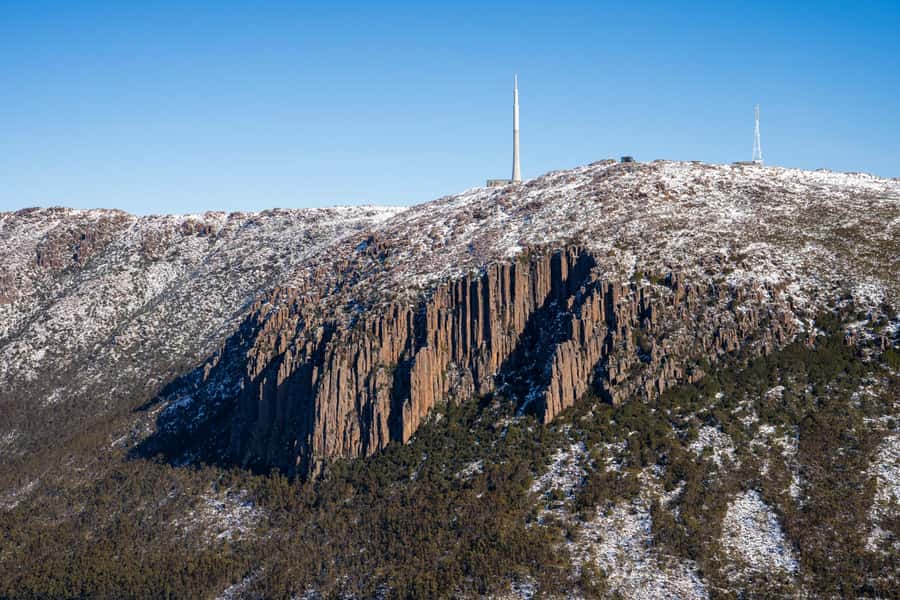 Hobart: Kunanyi/Mt Wellington Hop-on Hop-off Bus Pass - The summit at 1,270 metres