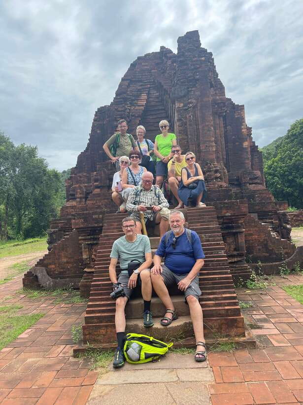 Hoi An: My Son Ruins; Bus-Boat-Cultural Show-Lunch-Guide - Lunch with noodles, seafood, and local dishes