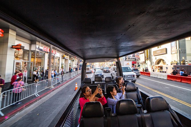 Hollywood Open Bus Tours - Key points at a glance