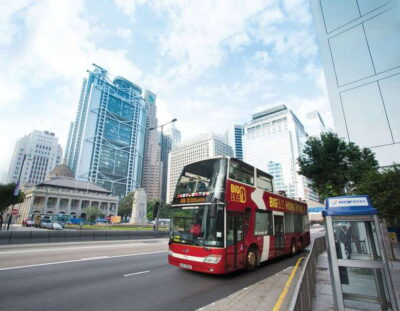 Big Bus Hop-On Hop-Off Tour & Optional Peak Tram