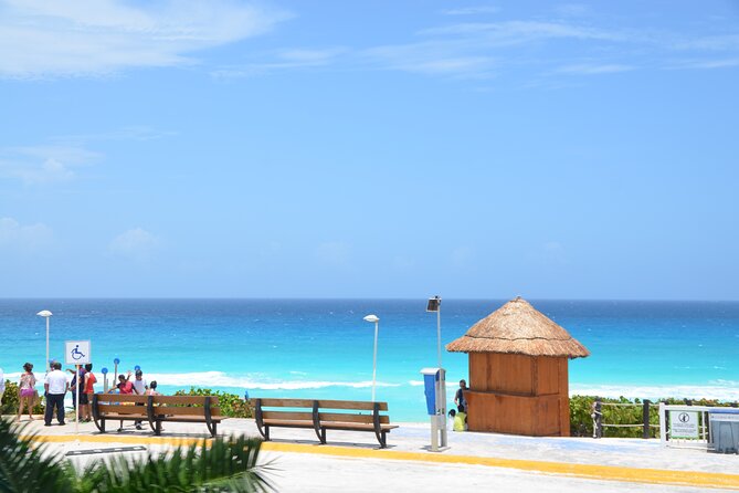 Hop-on Hop-off City Tour Cancun plus Submarine or Bodyboard Experience - The city route beyond the beach hotels