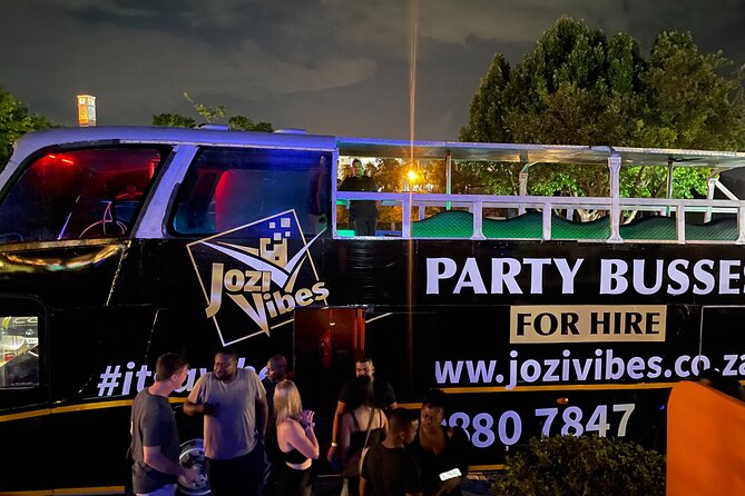 Hop on Hop Off Johannesburg Pub Crawl - The open-top bus is the real attraction