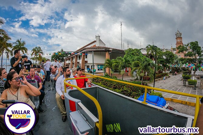 Hop On Hop Off Tour with Free Stops in Puerto Vallarta - Plaza de Armas, the Malecon, and central Puerto Vallarta