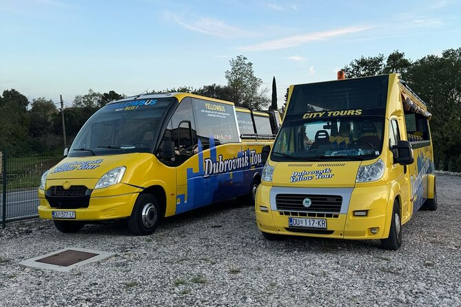 Hop-On Hop-Off Yellow Cabrio Tour: Discover Dubrovnik in 1.5 hour - Commentary can make or break the ride
