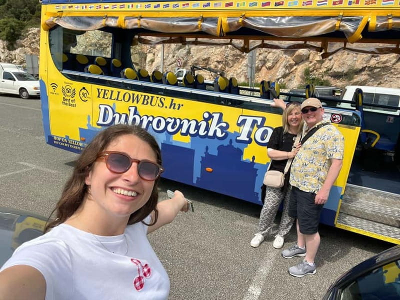 Hop-On Hop-Off Yellow Cabrio Tour: See Dubrovnik in 90mins - Leaving Pile Gate and seeing more than the Old Town