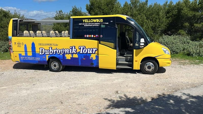 Hop-On Hop-Off Yellow Cabrio Tour: See Dubrovnik in 90mins - Srđ: the broadest view of Dubrovnik