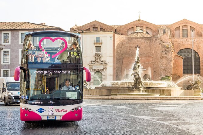 I Love Rome : Hop on Hop off Open Bus Tour - Piazza Venezia and the Roman Forum