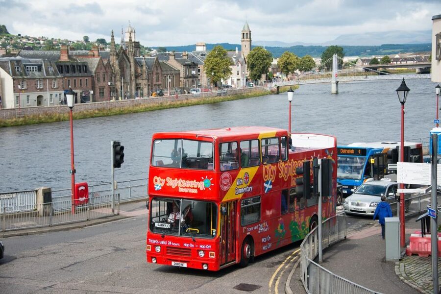 Inverness: City Sightseeing Hop-On Hop-Off Bus Tour - Dochgarroch Loch and the Caledonian Canal