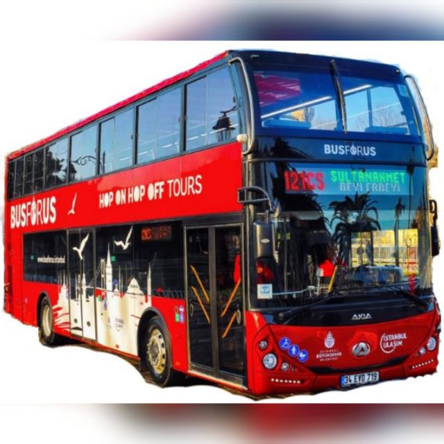 Istanbul Hop On Hop Off Bus24 Hours Ticket - Karaköy, Galataport, and Şişhane