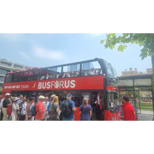 Istanbul: Hop-On Hop-Off Sightseeing Bus with Audio Guide - Key points to know before booking