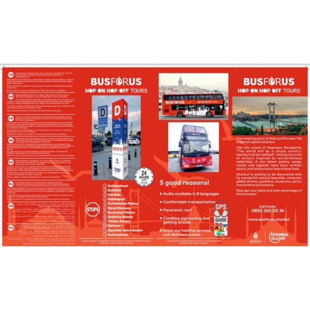 Istanbul: Hop-On Hop-Off Sightseeing Bus with Audio Guide - What you can expect at the stops