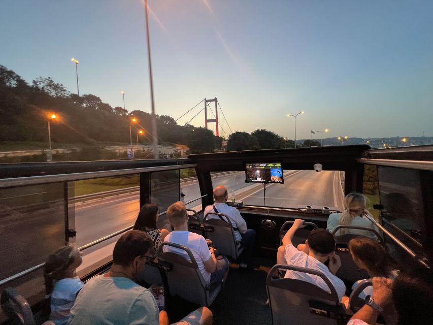 Istanbul: Two Continents Evening Bus Tour with Commentary - Key points to know before boarding