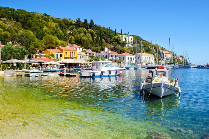 Ithaca Island Bus & Cruise Tour- Swim stop to Gidaki Beach - Vathy: Ithaca’s harbor capital